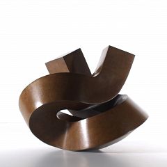 Clement Meadmore

_Crossover_ 1972 
18x23x16cm bronze
US $19,800